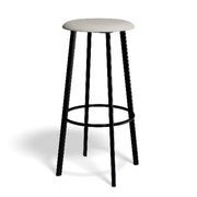 Atlas Bar Stool - Black gallery detail image