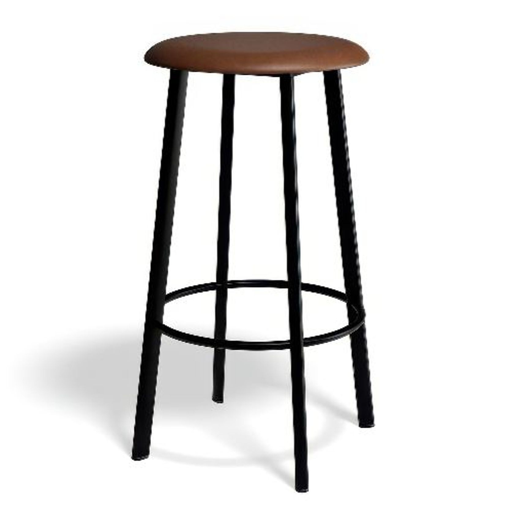 Atlas Bar Stool - Black gallery detail image