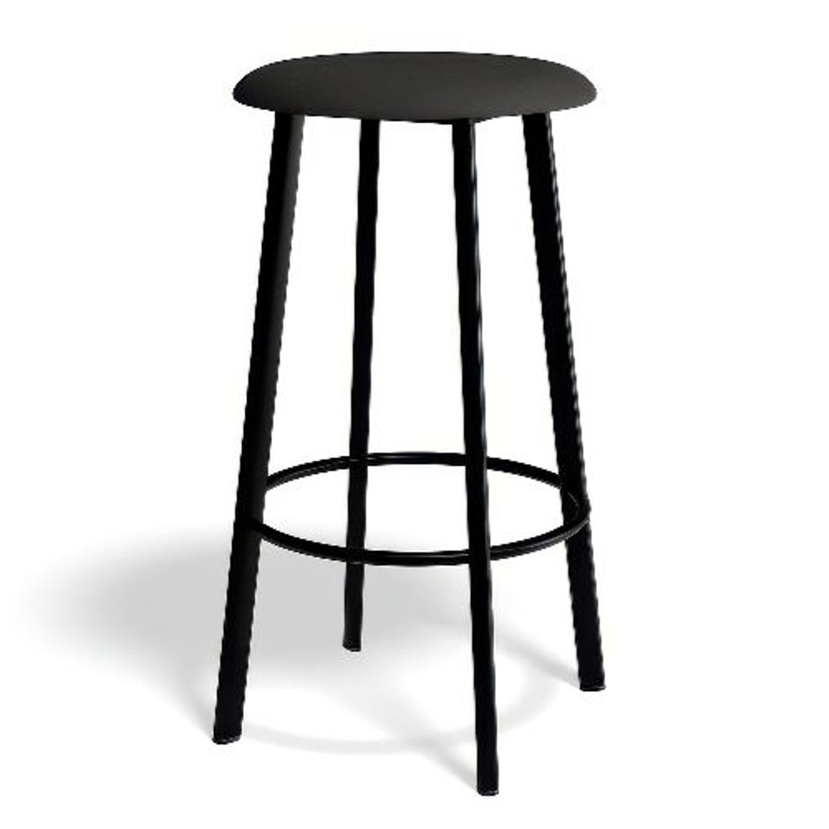 Atlas Bar Stool - Black gallery detail image