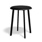 Atlas Low Stool - Black gallery detail image