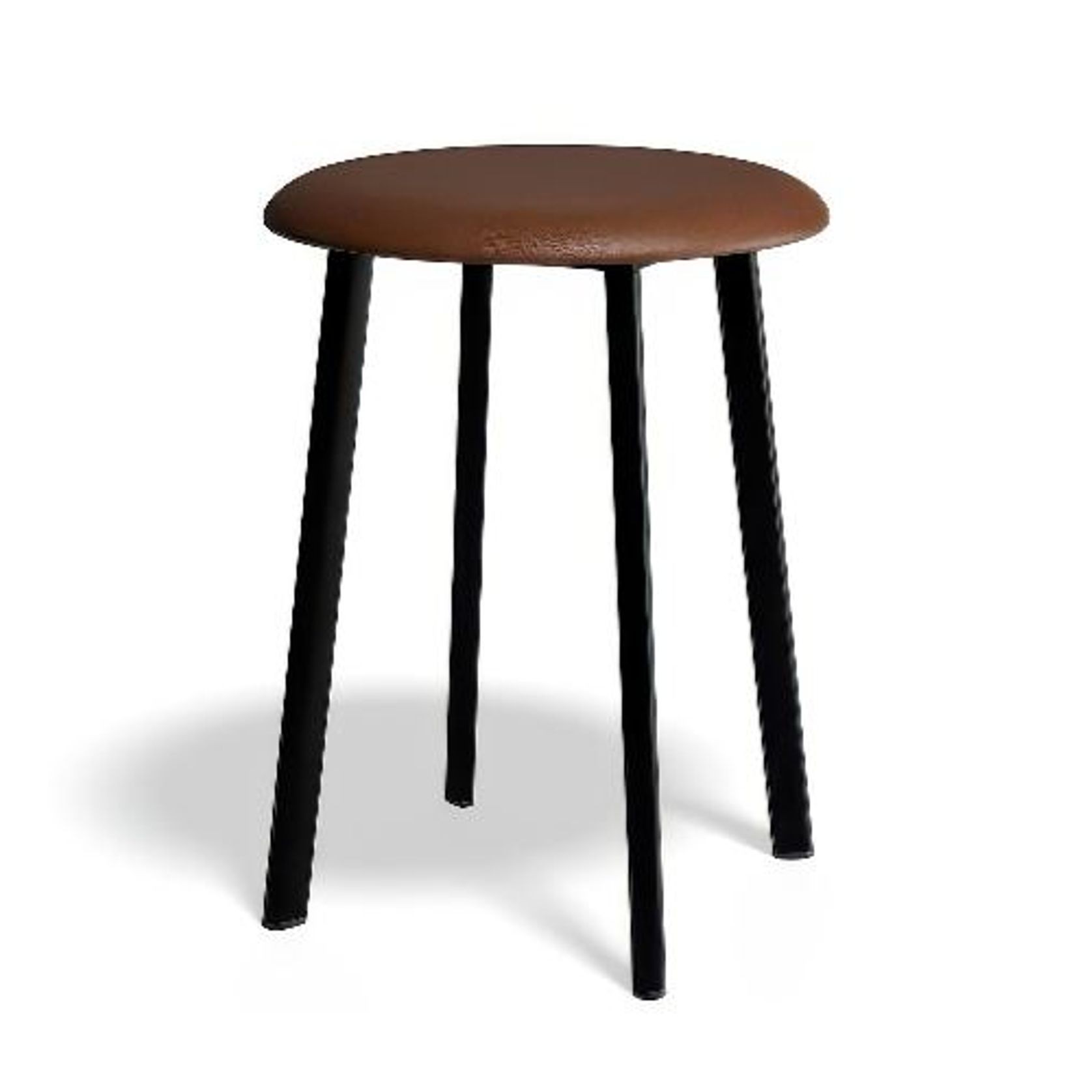 Atlas Low Stool - Black gallery detail image