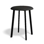 Atlas Low Stool - Black gallery detail image