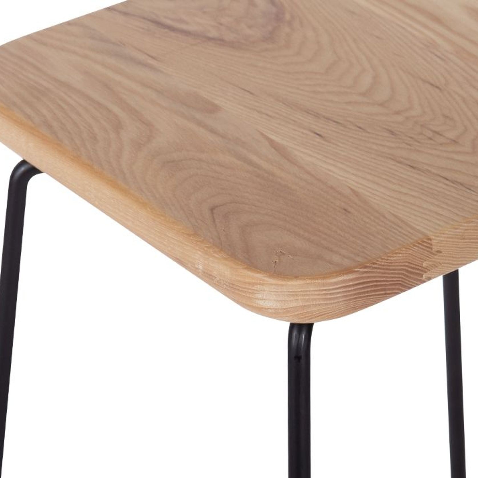 Hugo Bar Stool -  Natural Seat - 78cm Round Seat gallery detail image