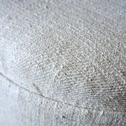 Antique French Linen Footstool gallery detail image