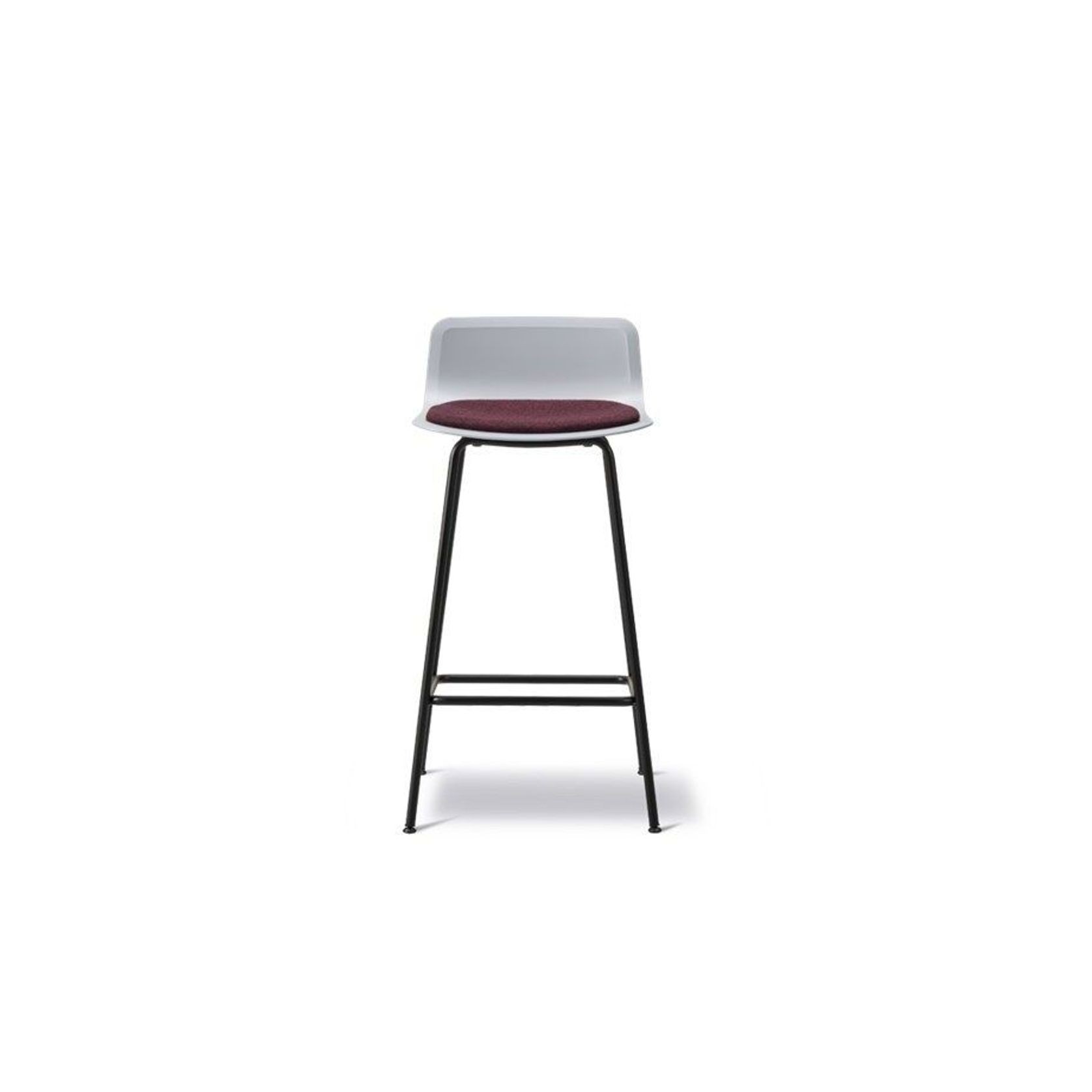 Pato 4317 4-leg Upholstered Stool by Fredericia gallery detail image