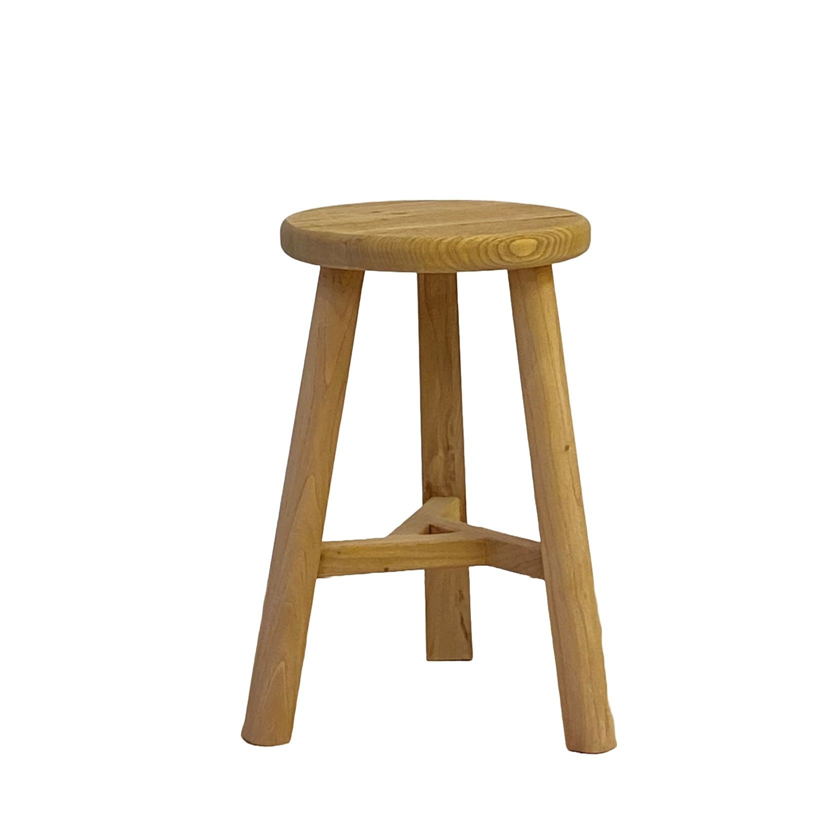 Heritage Elm Round Stool gallery detail image
