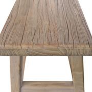 Coastline Aged Elm Rectangle Stool gallery detail image