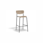 Rylie Stool - Natural Ash Seat and Backrest gallery detail image