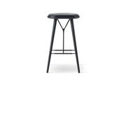 Spine Wood Stool Black by Fredericia gallery detail image