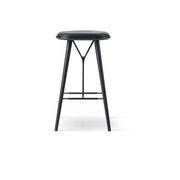Spine Wood Stool Black by Fredericia gallery detail image