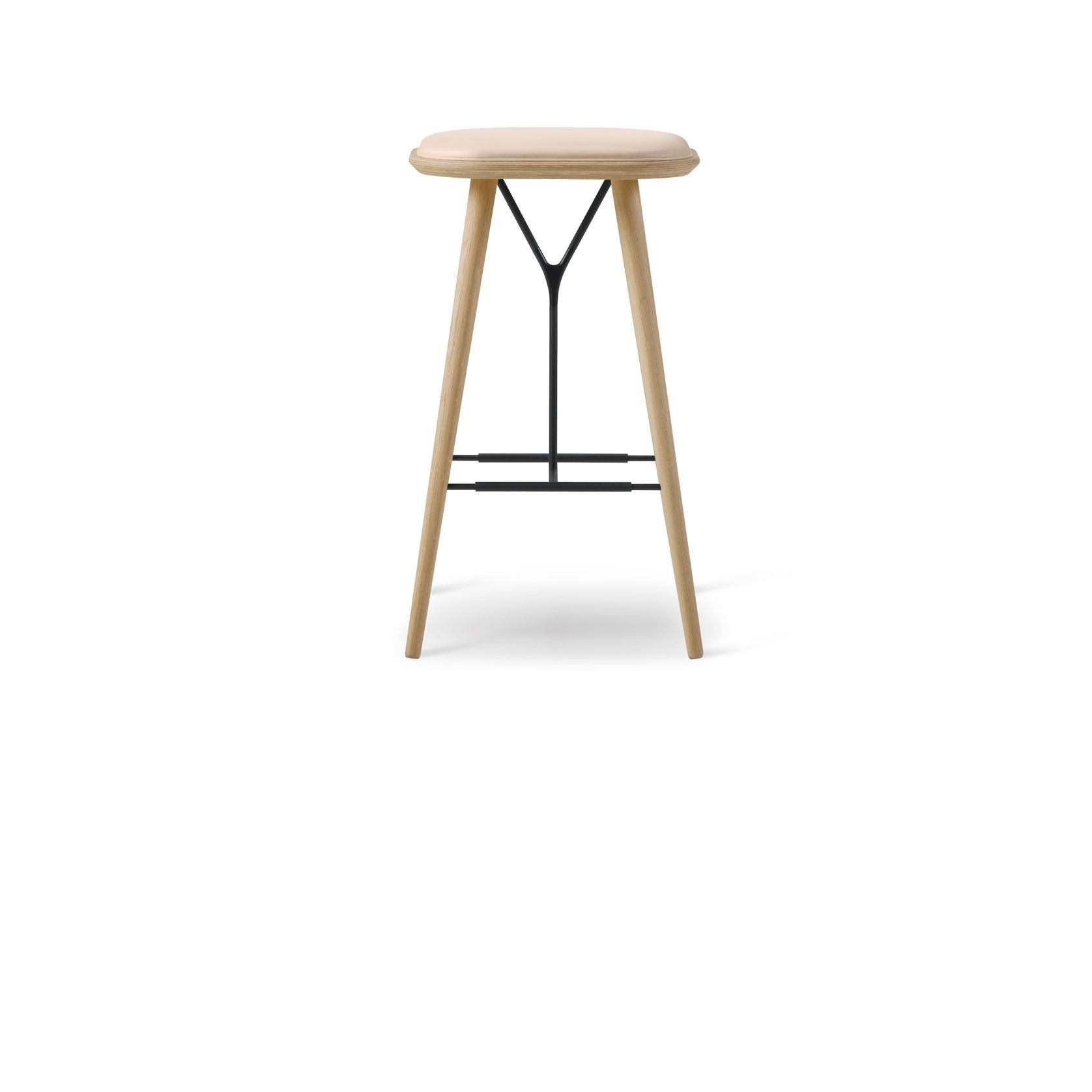 Spine Wood Stool Oak by Fredericia gallery detail image