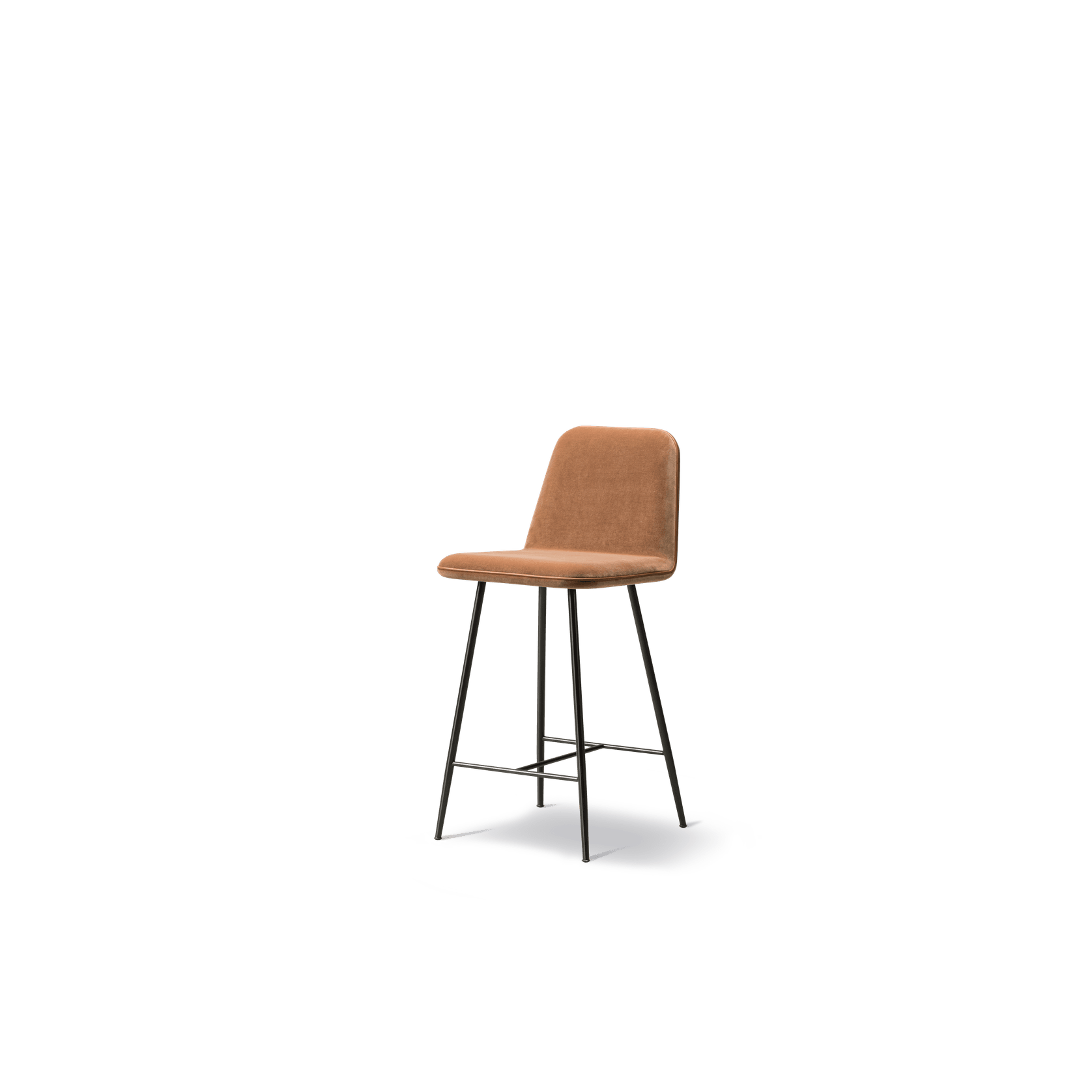 Spine Metal Stool with Back by Fredericia gallery detail image