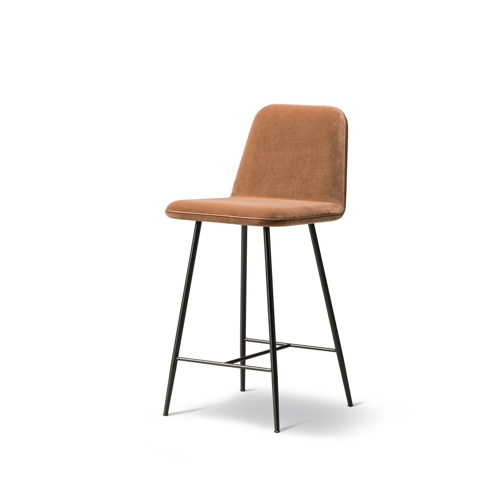 Spine Metal Stool with Back by Fredericia gallery detail image