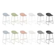 Pop Stool Black Frame and Black Shell Seat gallery detail image