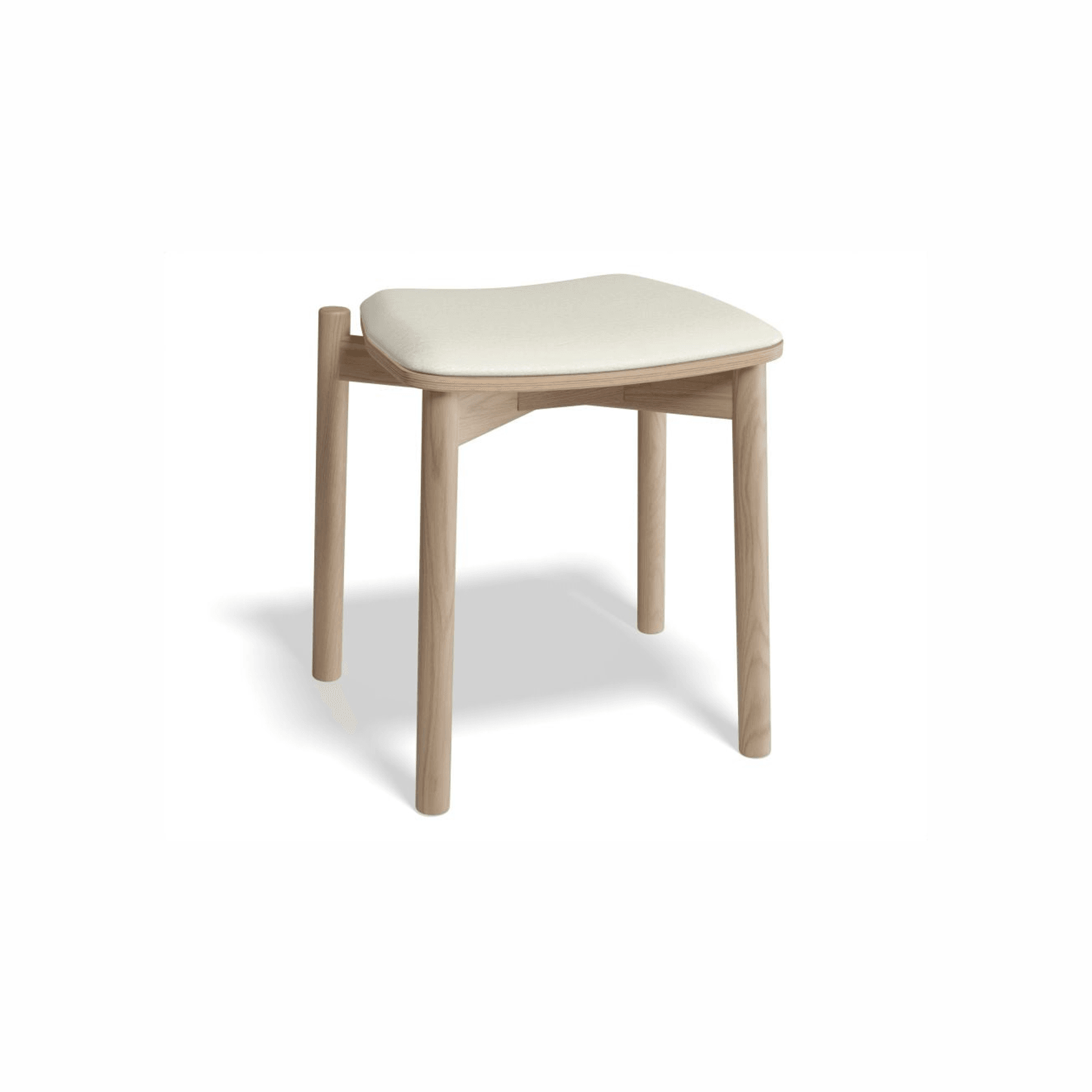 Andi Low Stool with Pad 45cm gallery detail image