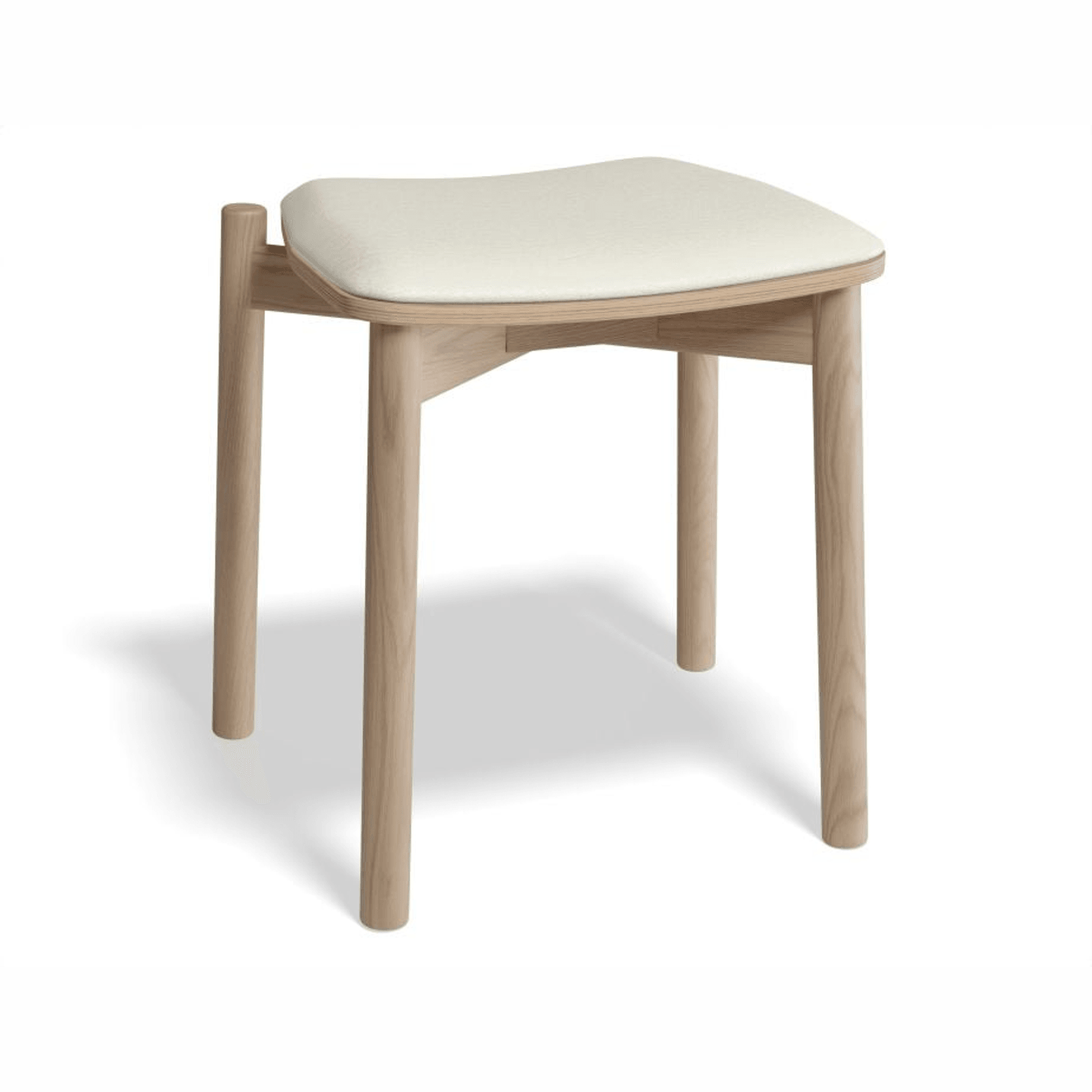 Andi Low Stool with Pad 45cm gallery detail image