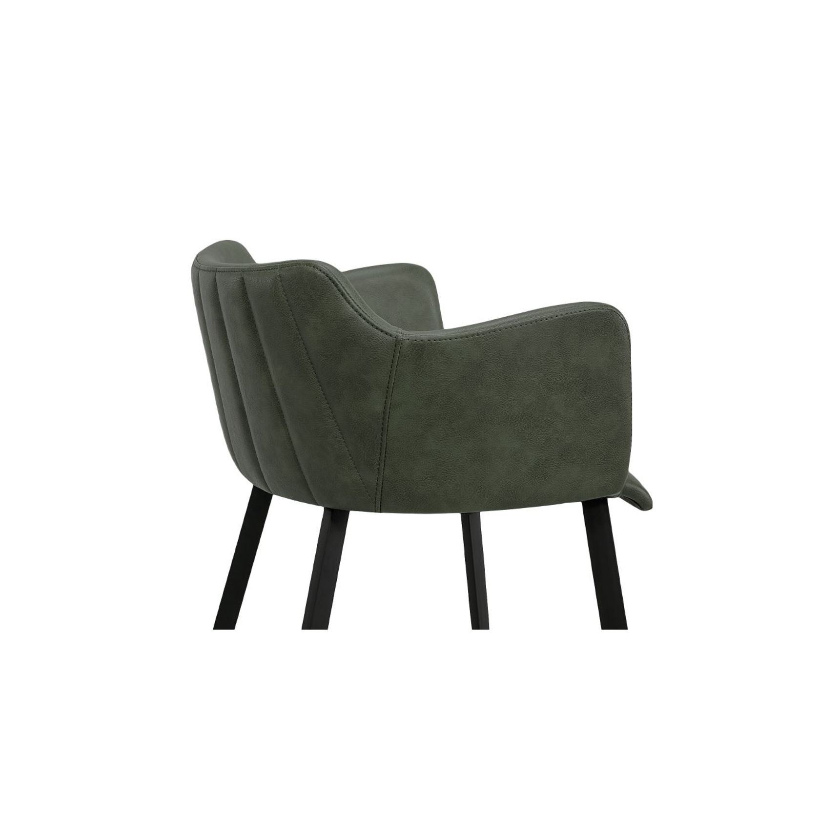 Andorra Bar Stool Vintage Green Seat - 75cm Seat Height Commercial Bar gallery detail image