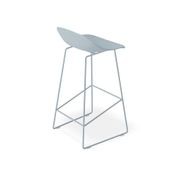 Pop Stool - Powder Blue Frame and Shell Seat gallery detail image