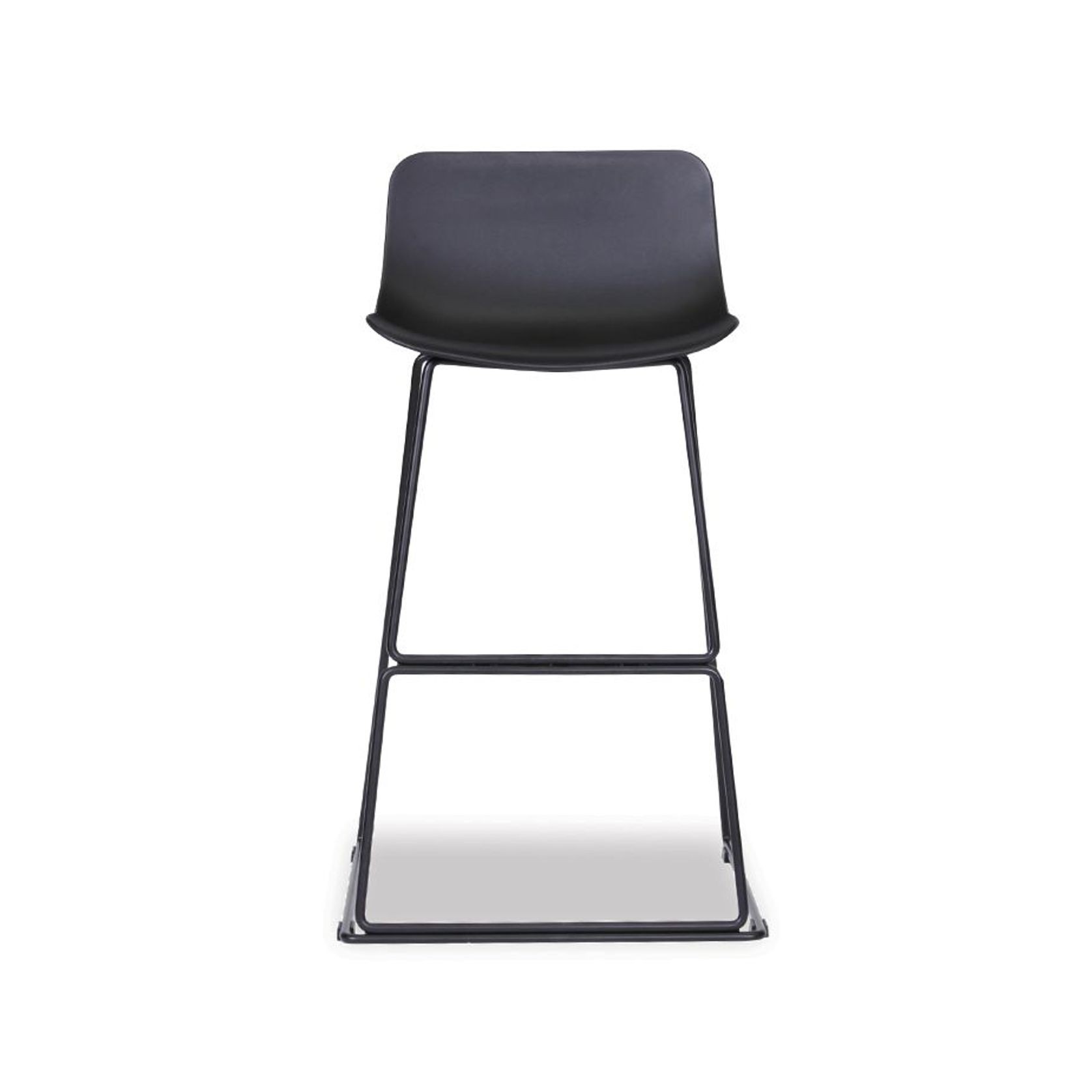 Umbria Stool -  Black Shell  - 77cm Commercial Bar Height gallery detail image