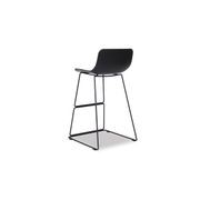 Umbria Stool -  Black Shell  - 77cm Commercial Bar Height gallery detail image