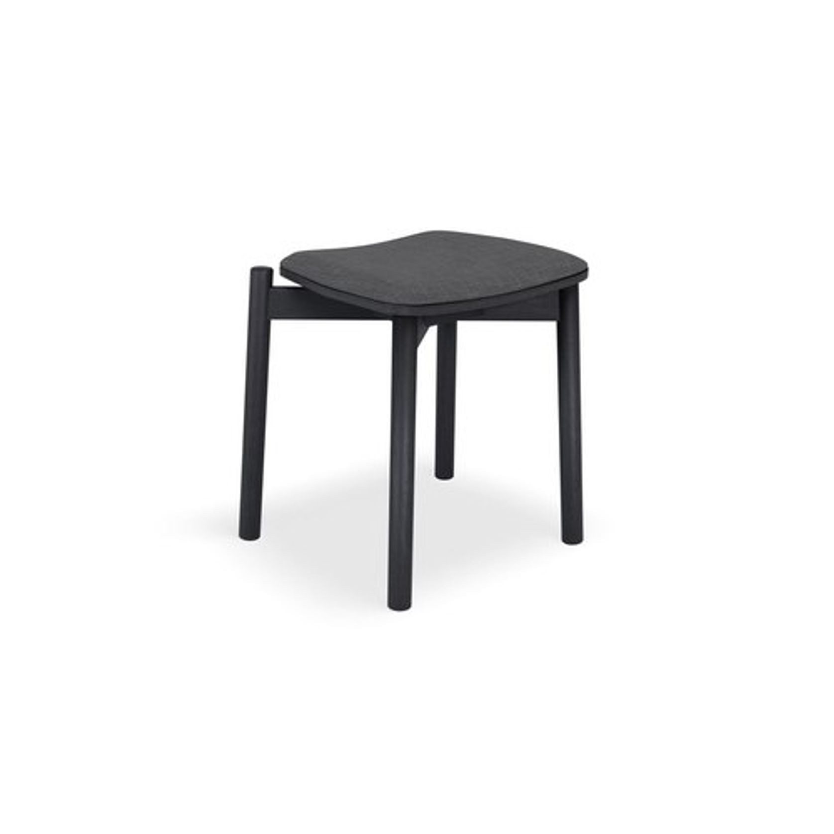 Andi Low Stool with Pad 45cm gallery detail image