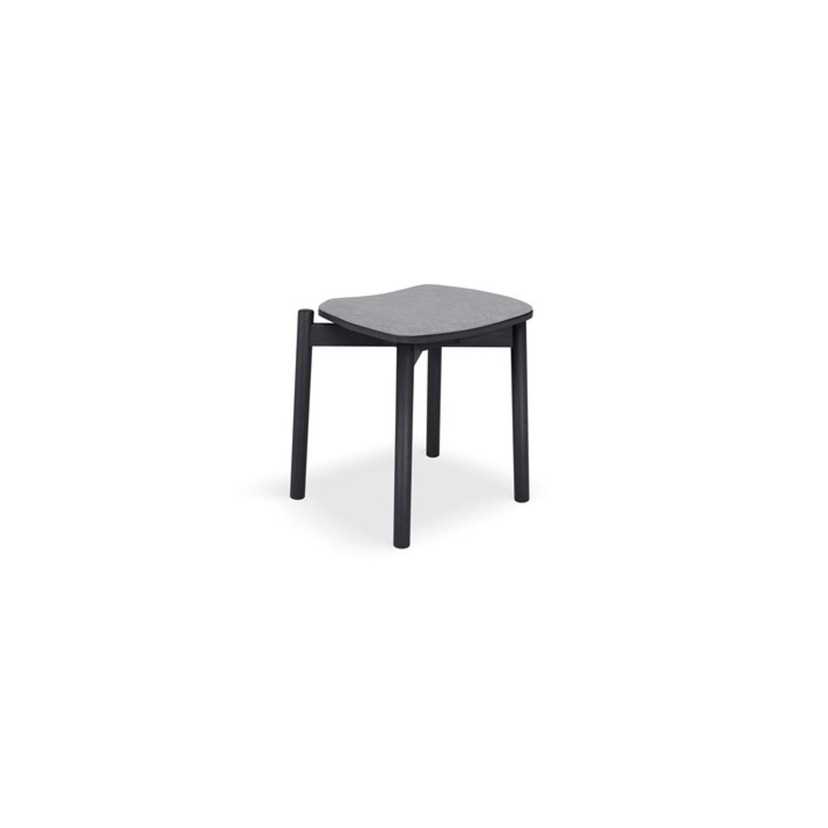 Andi Low Stool with Pad 45cm gallery detail image