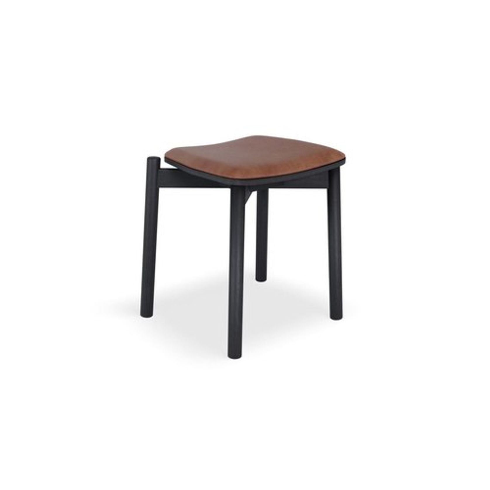Andi Low Stool with Pad 45cm gallery detail image