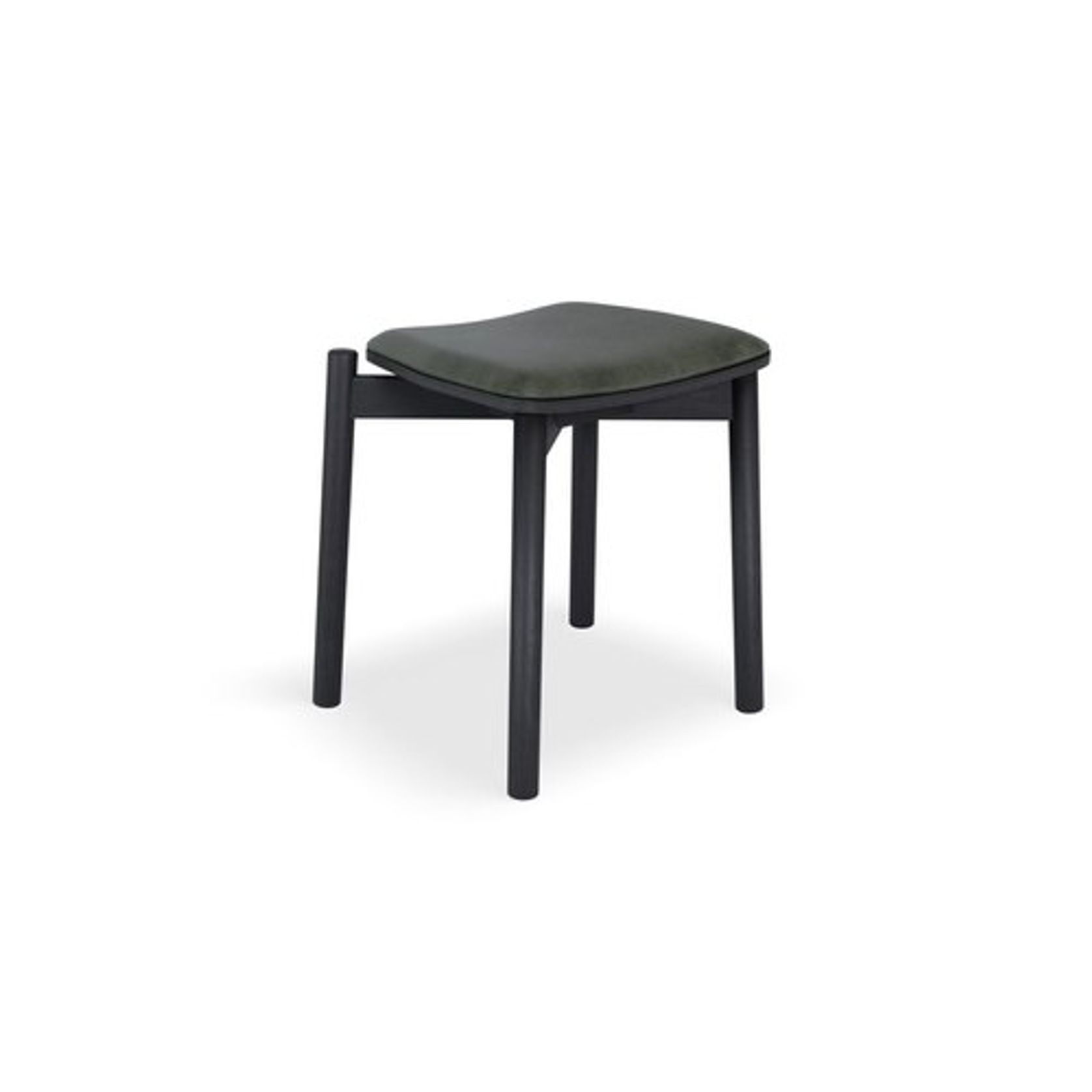 Andi Low Stool with Pad 45cm gallery detail image