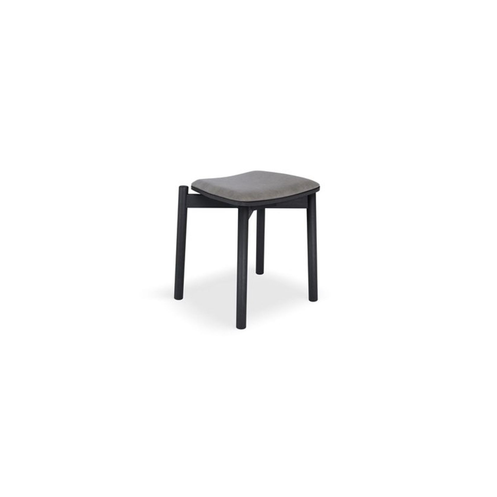 Andi Low Stool with Pad 45cm gallery detail image
