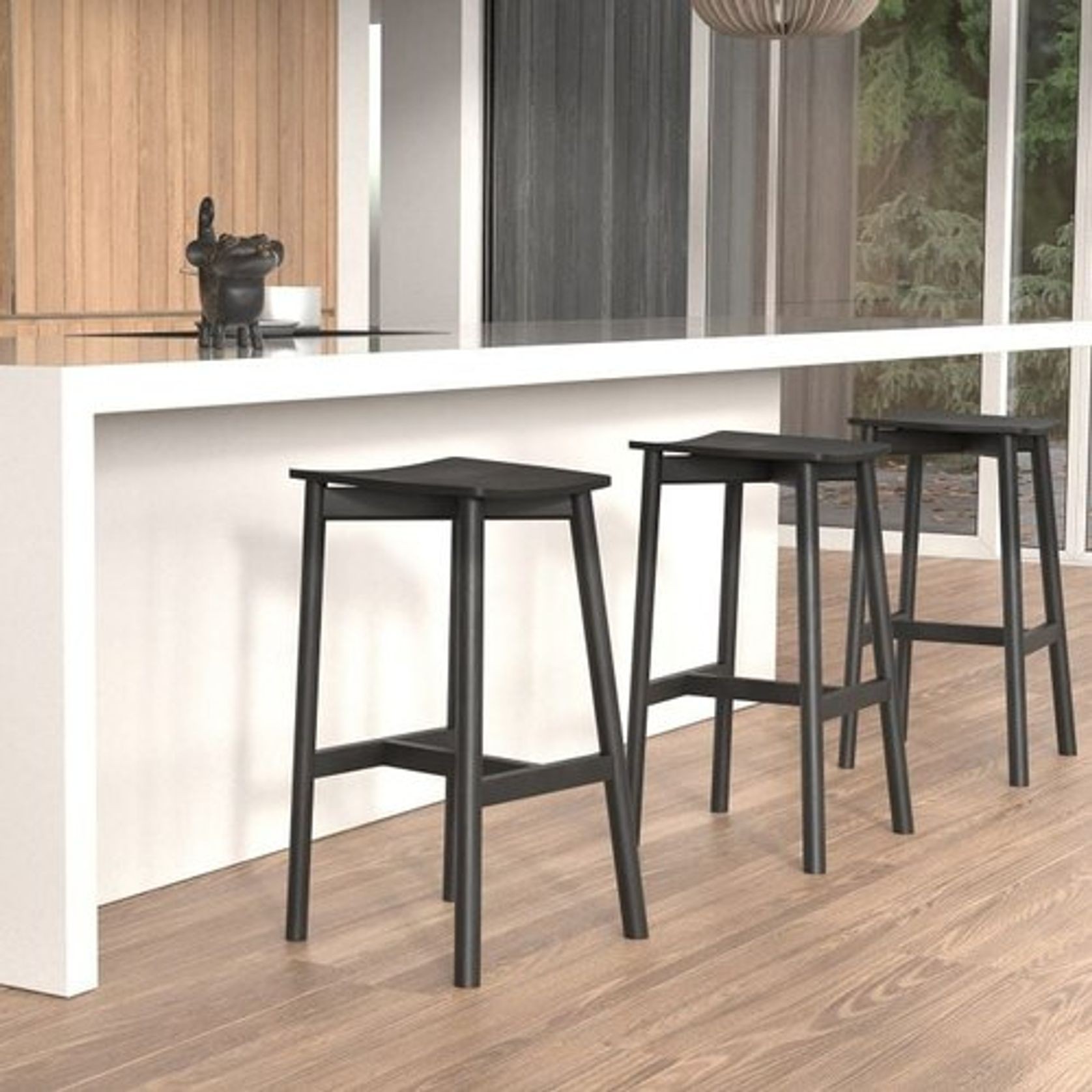 Andi Stool - Backless gallery detail image