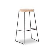 Hugo Bar Stool -  Natural Seat - 78cm Square Seat gallery detail image
