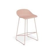 Pop Stool - Soft Pink Frame and Shell Seat gallery detail image