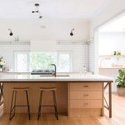 Winnie Stool -  Oak  - 66cm (Kitchen Bench Height) gallery detail image