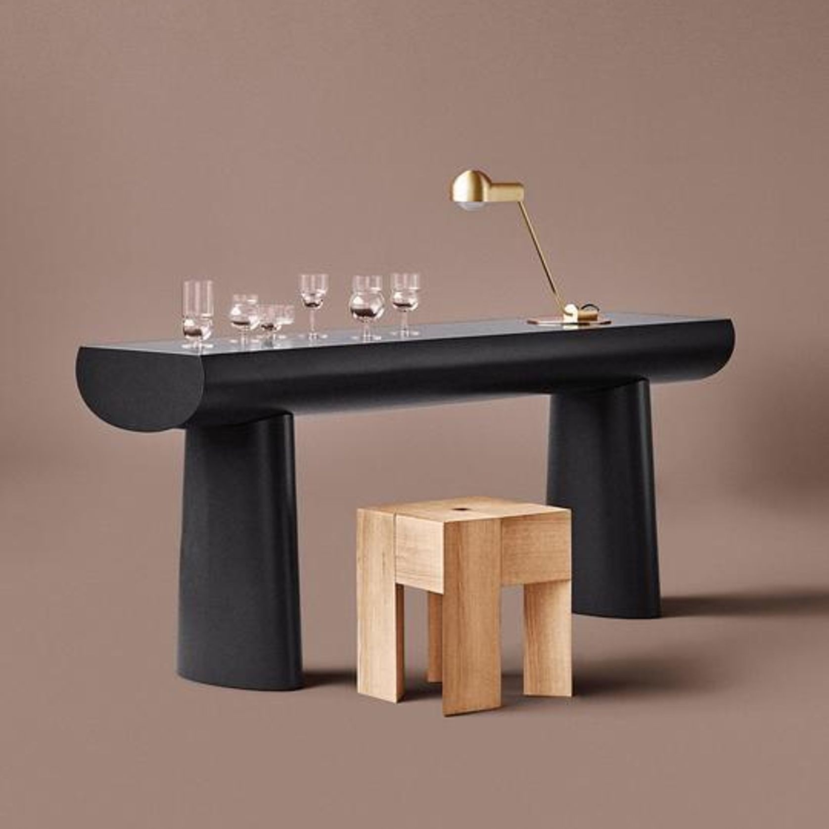 TriAngle Stool by Karakter gallery detail image