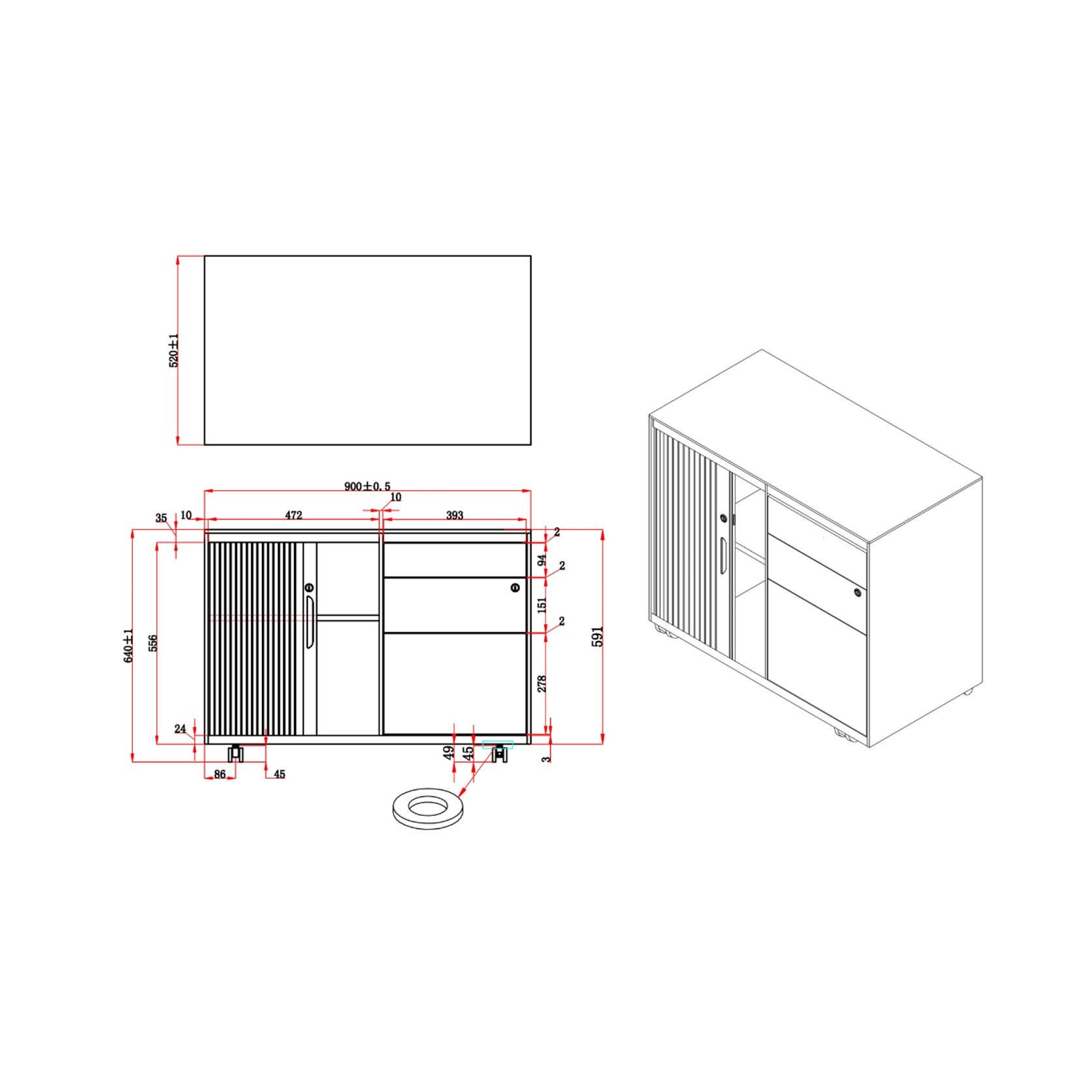 Order Mobile Caddy gallery detail image