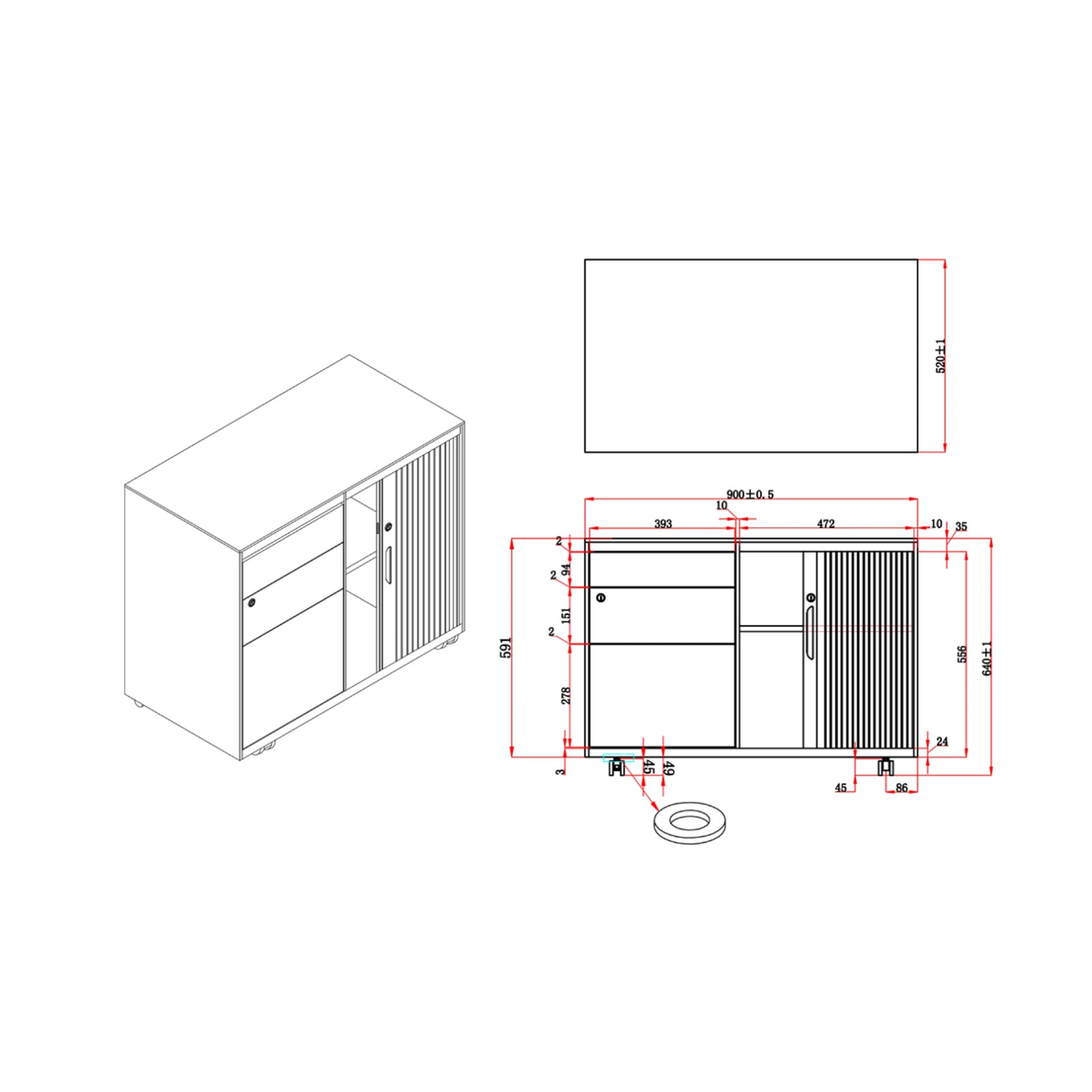 Order Mobile Caddy gallery detail image