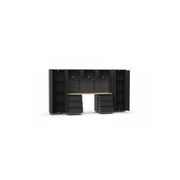 Black Workshop Garage Storage Cabinet Set | GS-D11C gallery detail image