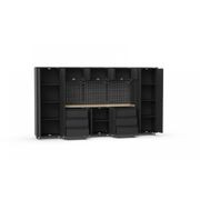 Black Workshop Garage Storage Cabinet Set | GS-D12 gallery detail image