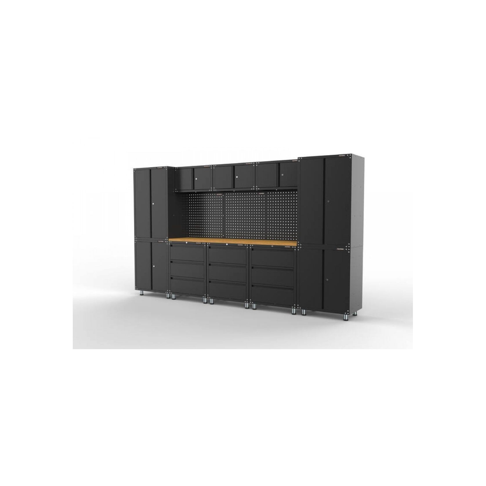 Black Workshop Garage Storage Cabinet Set | GS-D14 gallery detail image