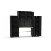 Black Workshop Garage Storage Cabinet Set | GS-D10A gallery detail image