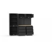 Black Workshop Garage Storage Cabinet Set | GS-D9C gallery detail image