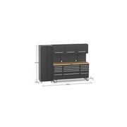 Black Workshop Garage Storage Cabinet Set | GS-P6A gallery detail image