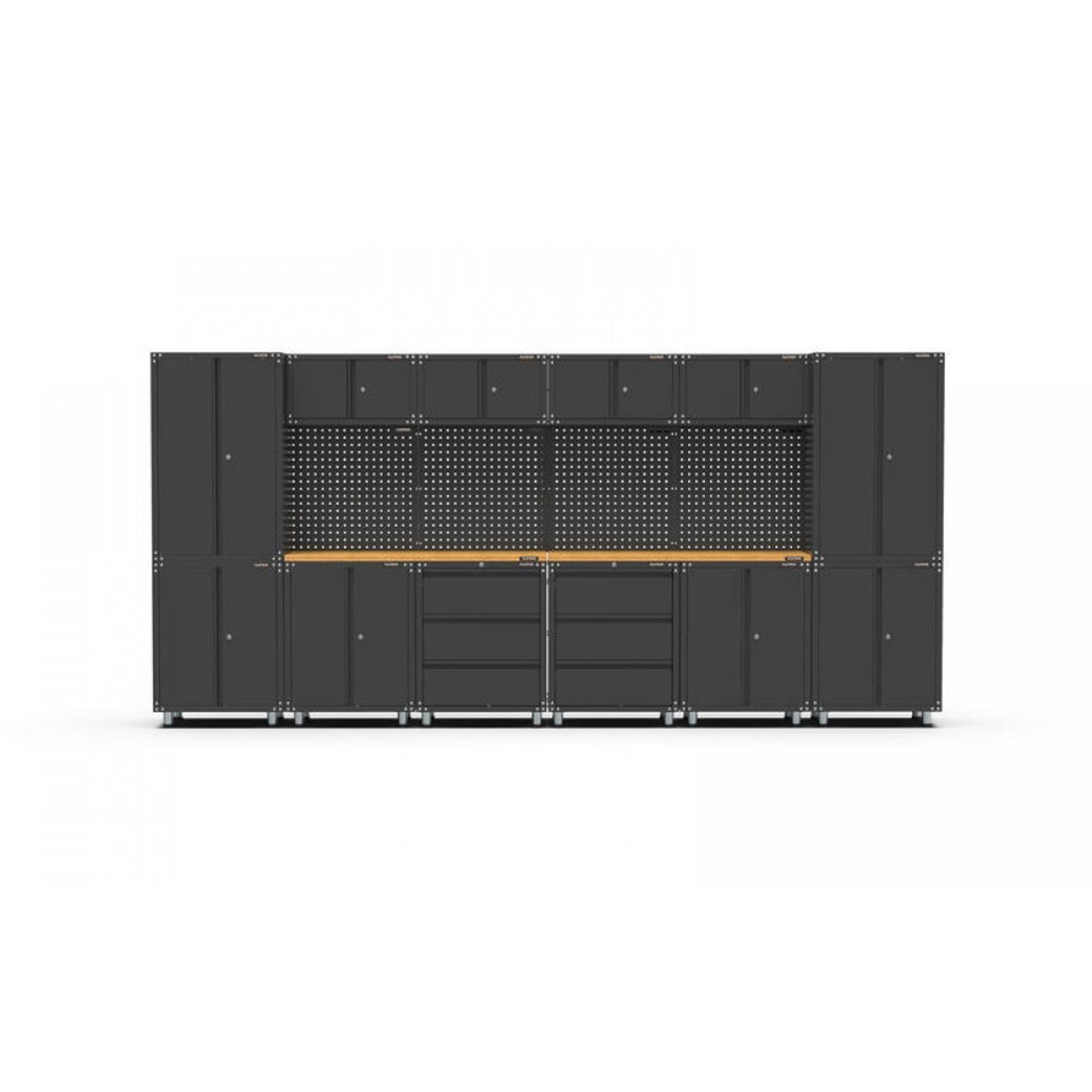 Black Workshop Garage Storage Cabinet Set | GS-D18 gallery detail image