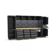 Pro Series Black Garage Storage Cabinet Set | GS30-34P gallery detail image