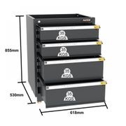 Pro Series Black Garage Storage Cabinet Set | GS30-21P gallery detail image