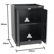 Pro Series Black Garage Storage Cabinet Set | GS30-21P gallery detail image