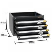 Pro Series Black Garage Storage Cabinet Set | GS30-21P gallery detail image