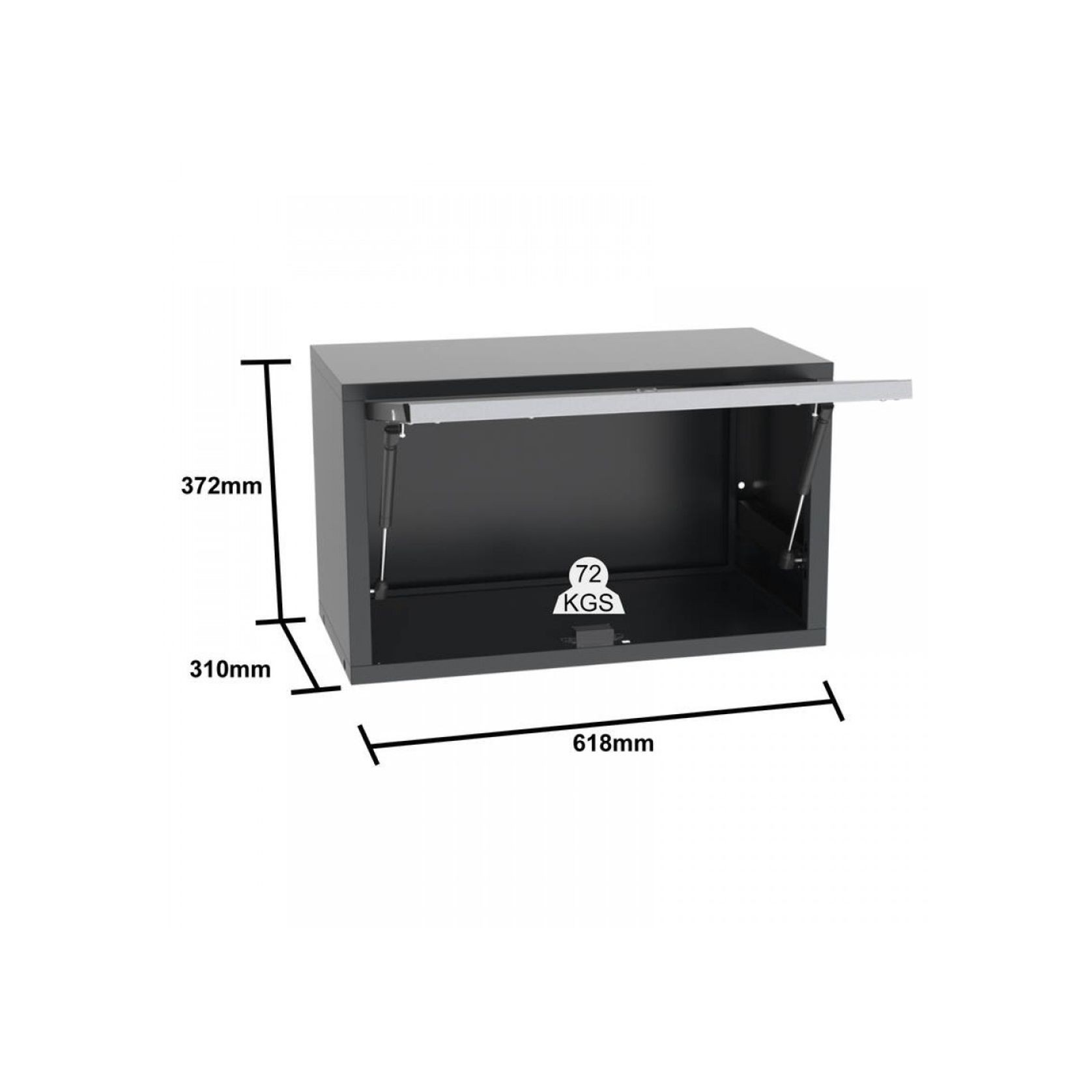 Pro Series Black Garage Storage Cabinet Set | GS30-21P gallery detail image