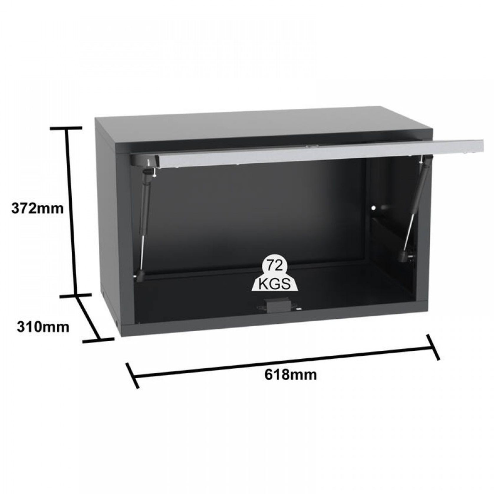 Pro Series Black Garage Storage Cabinet Set | GS30-21P gallery detail image