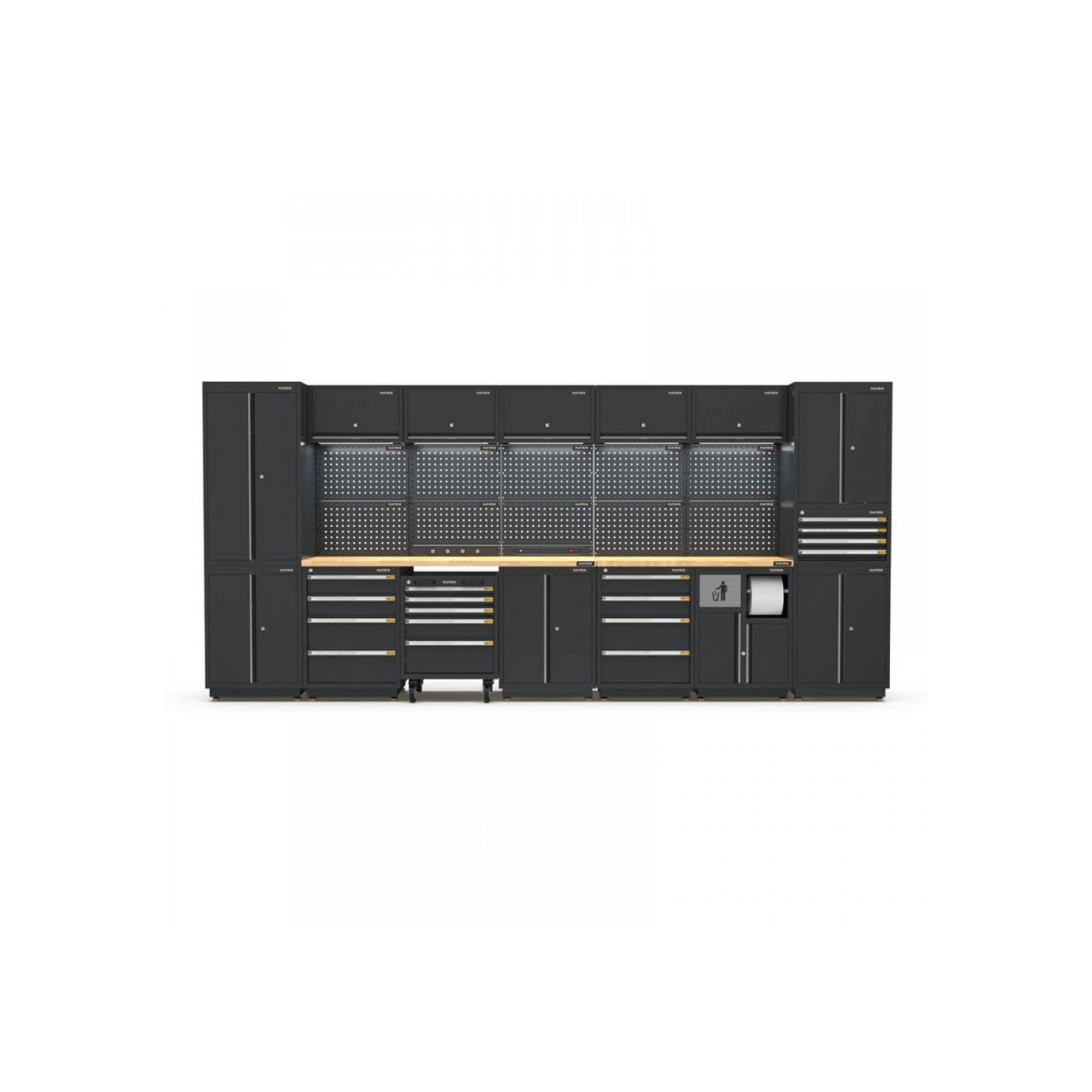 Pro Series Black Garage Storage Cabinet Set | GS30-40P gallery detail image